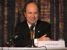 Frank Wilczek, Stockholm, 2004